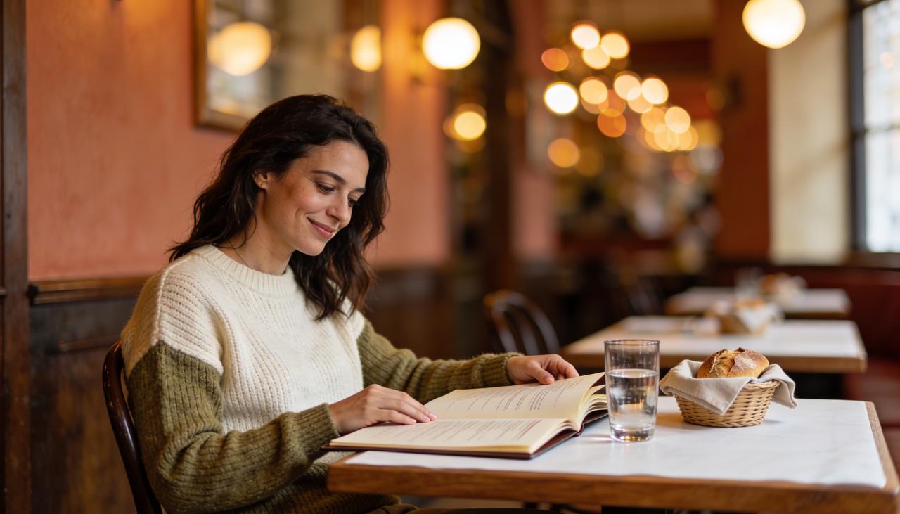 A thoughtful moment at a restaurant — rethinking what nutrition really means